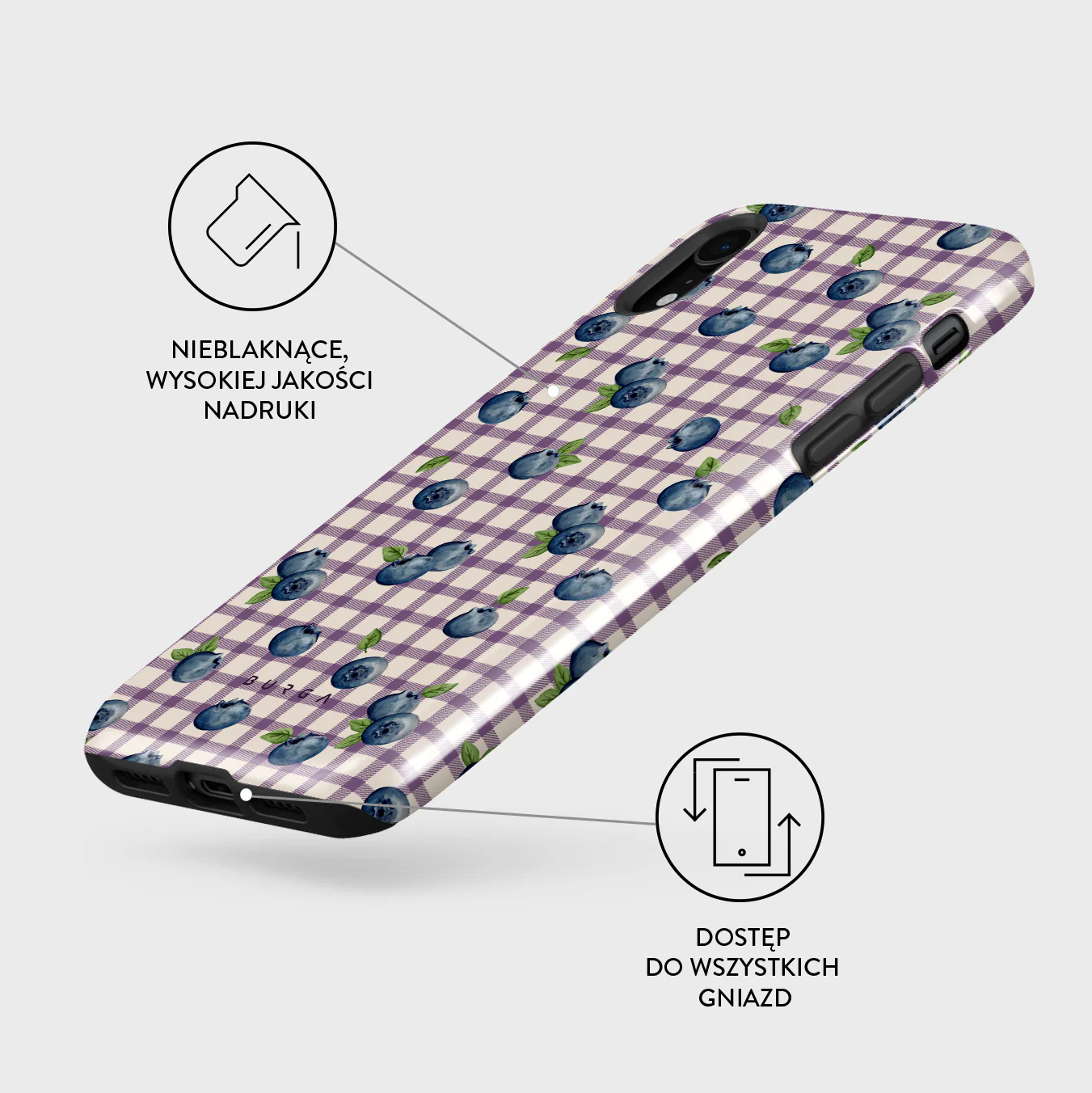 Blueberry Muffin - iPhone XR Etui - Image 7