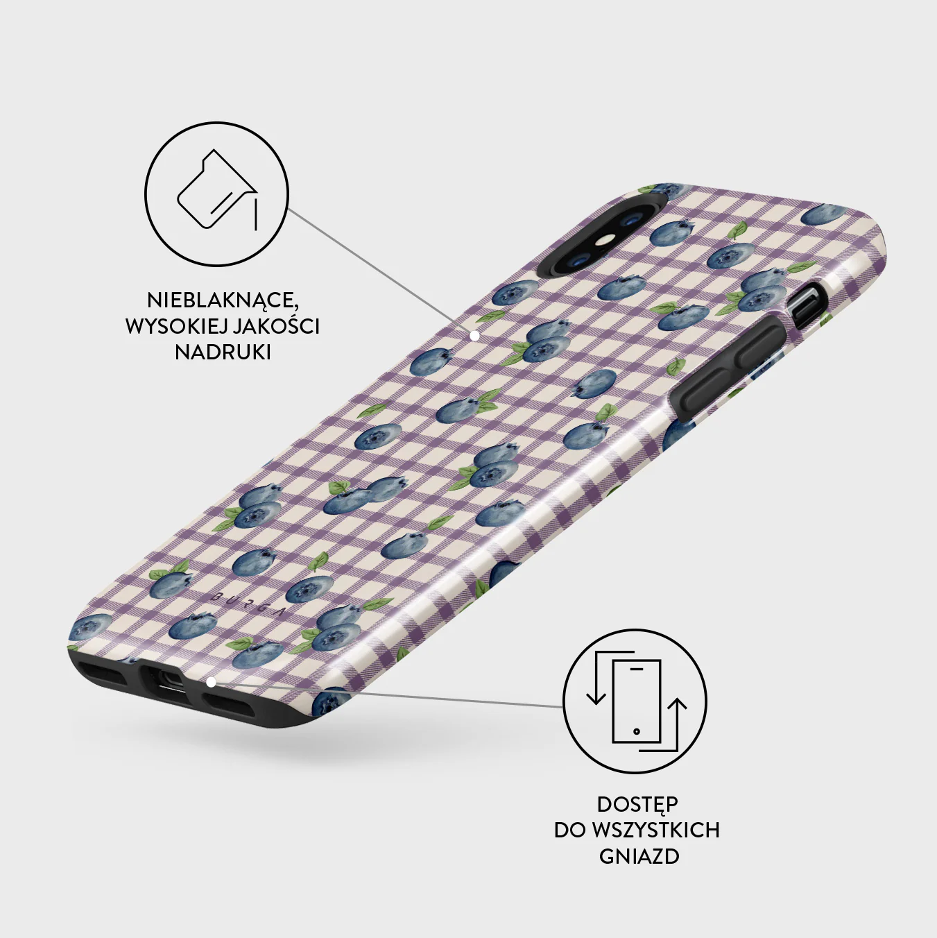 Blueberry Muffin - iPhone XS Max Etui - Image 7
