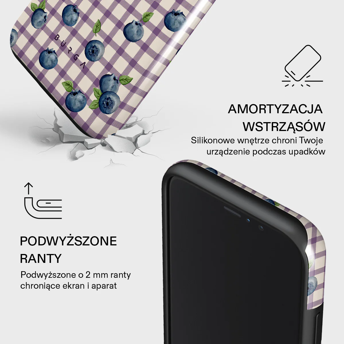 Blueberry Muffin - iPhone XS Max Etui - Image 8