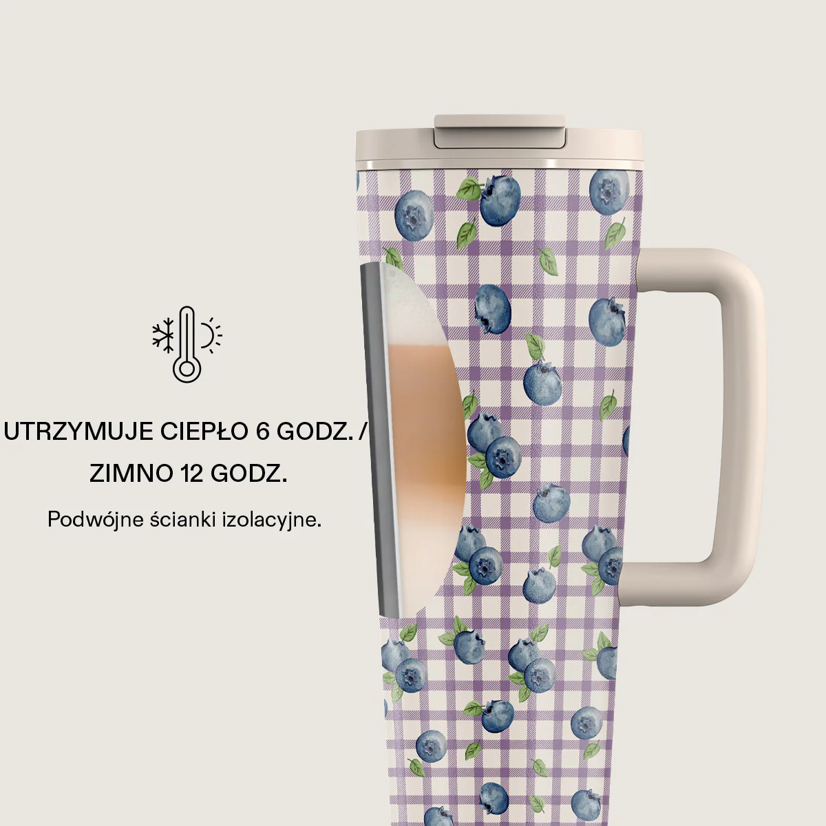 Blueberry Muffin - Kubek podróżny EasyGrip - Image 4
