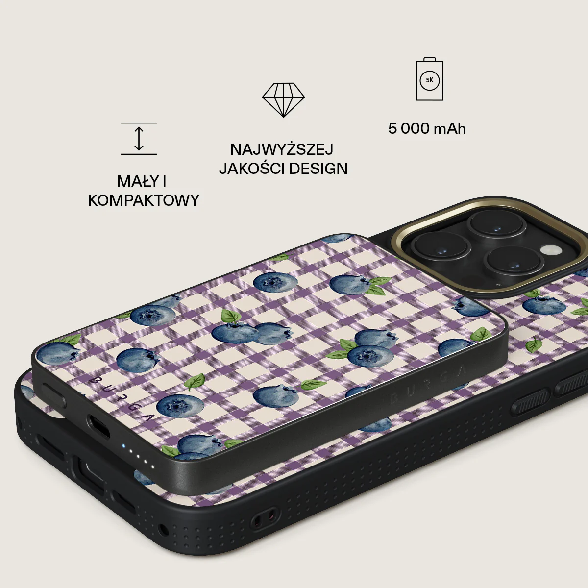 Blueberry Muffin - Magnetyczny power bank - Image 2