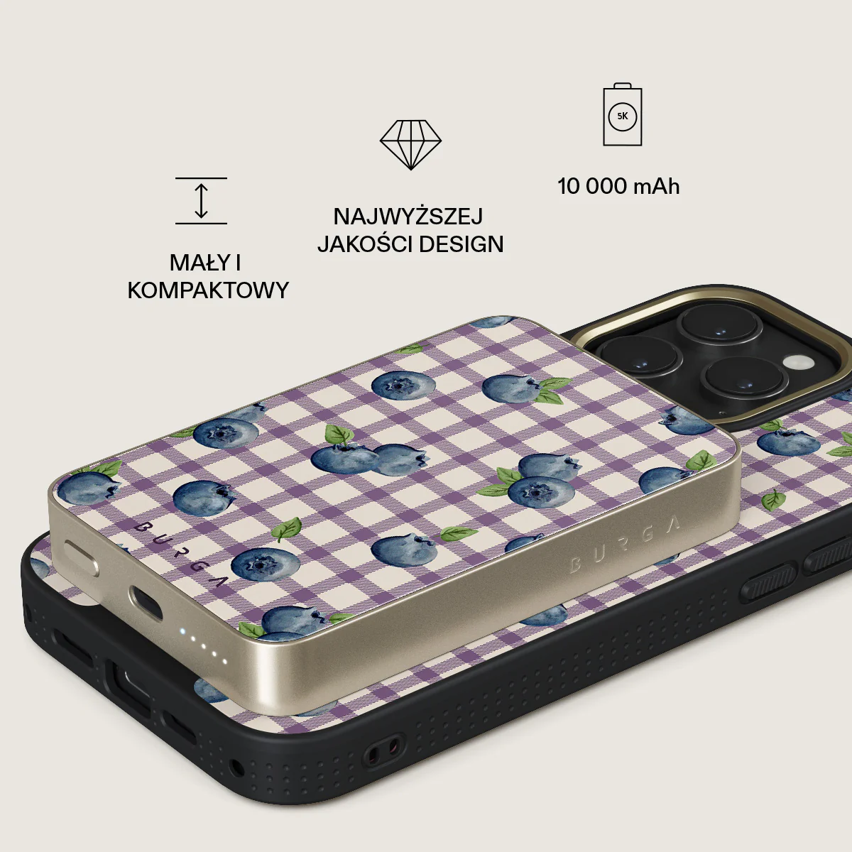 Blueberry Muffin - Magnetyczny power bank - Image 22