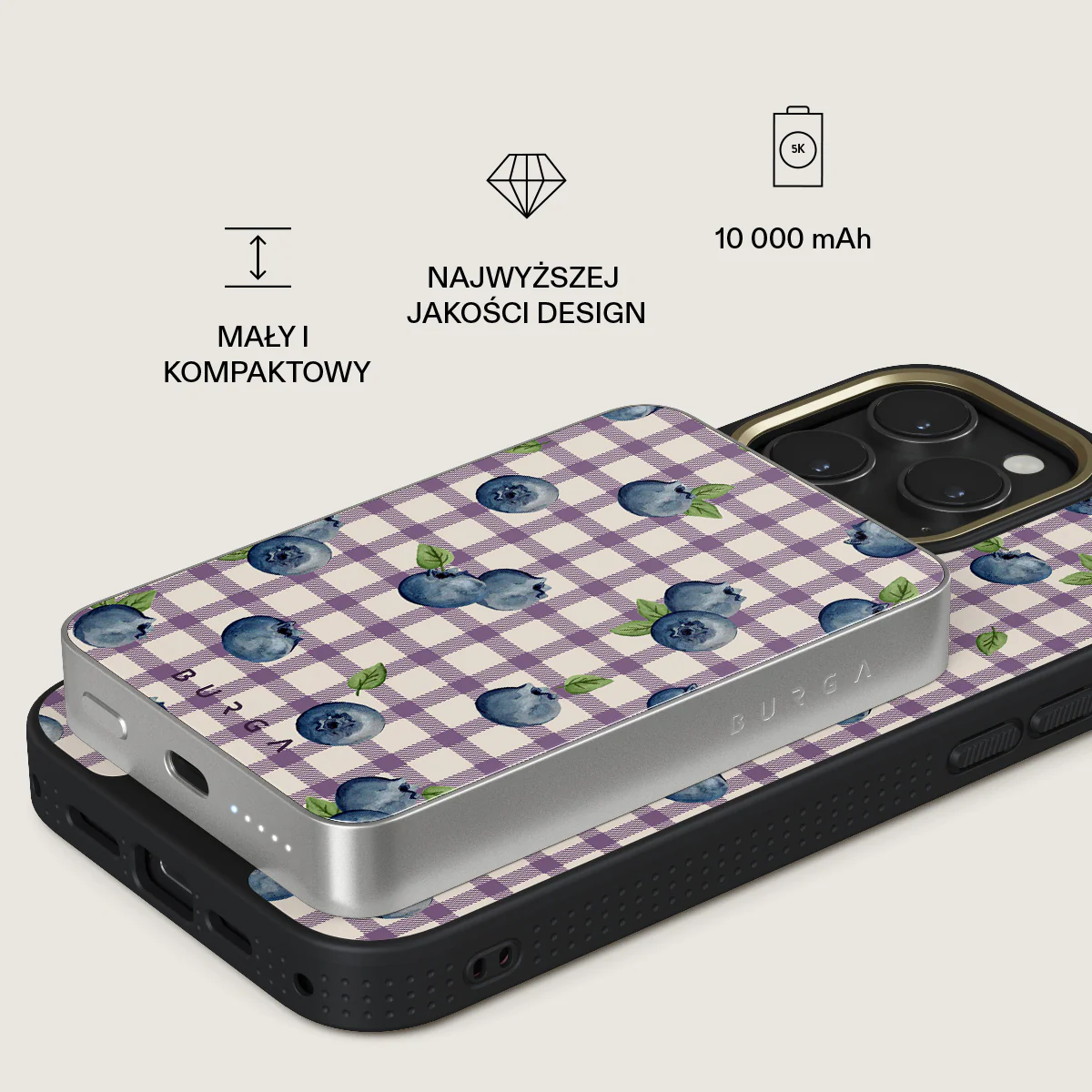 Blueberry Muffin - Magnetyczny power bank - Image 27