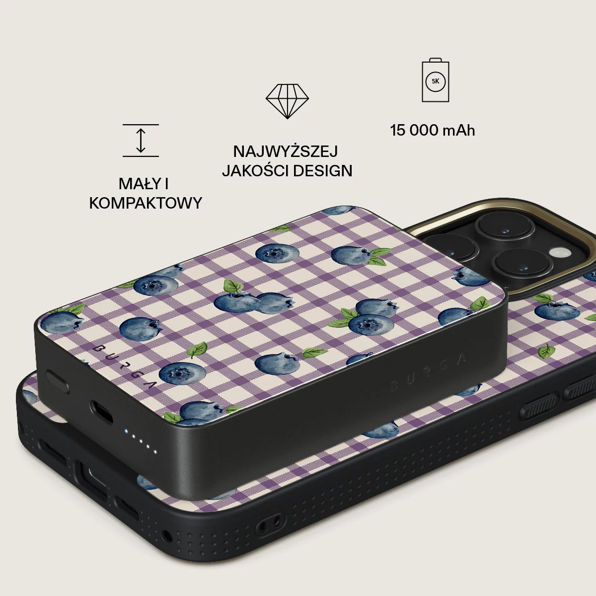 Blueberry Muffin - Magnetyczny power bank - Image 32