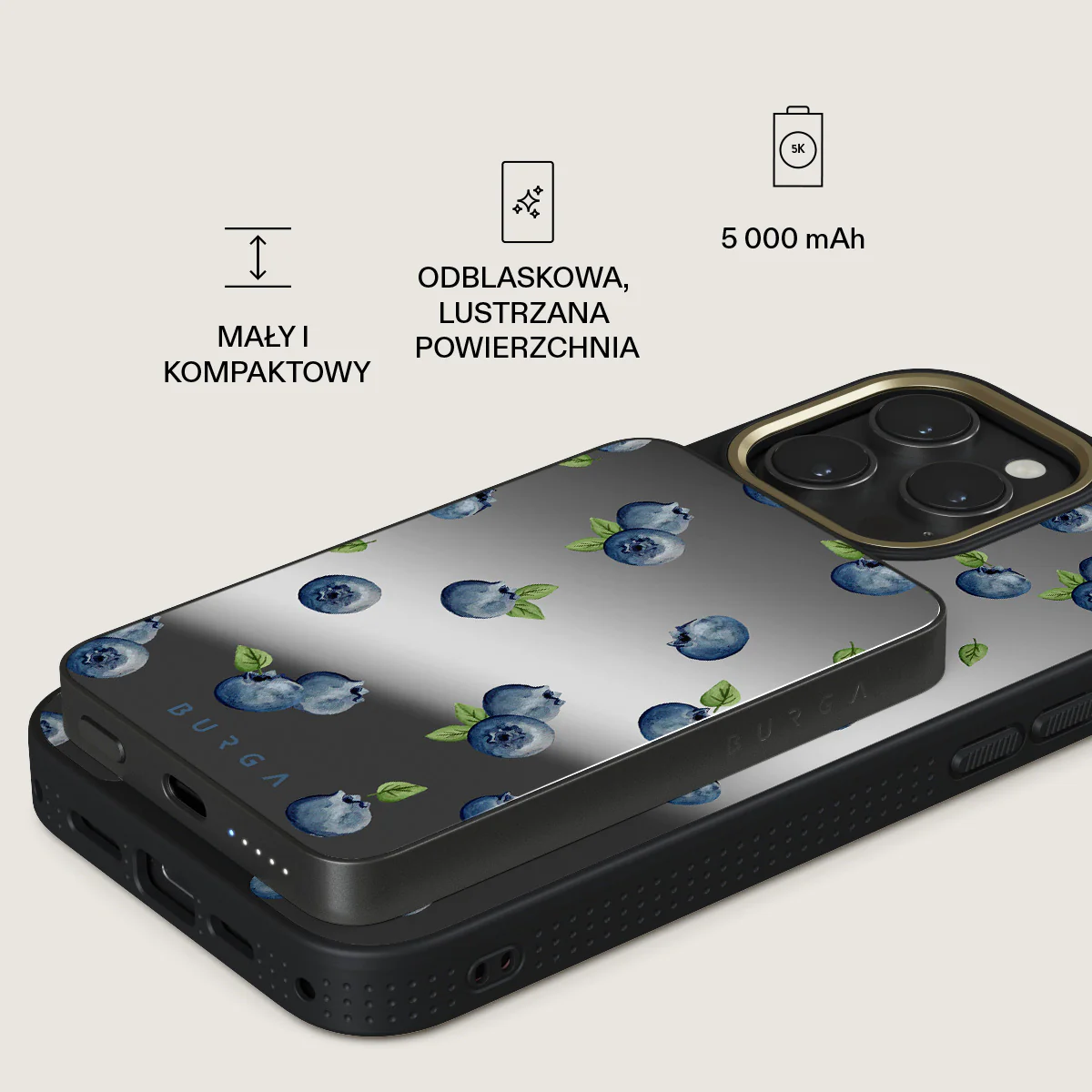 Blueberry Muffin - Magnetyczny power bank - Image 47