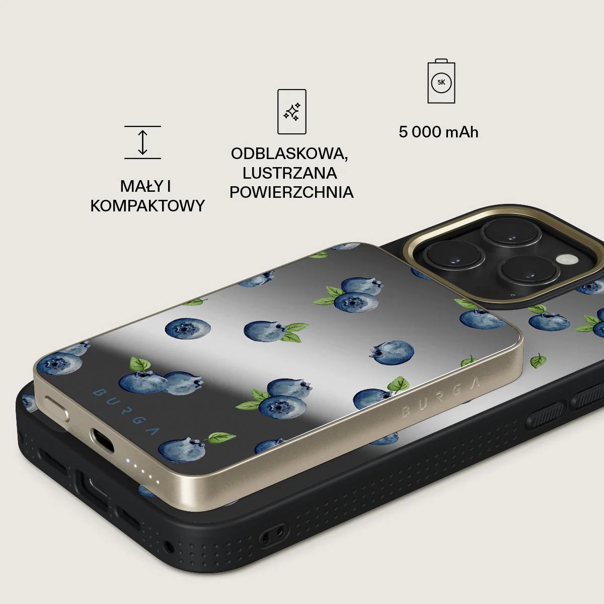 Blueberry Muffin - Magnetyczny power bank - Image 52