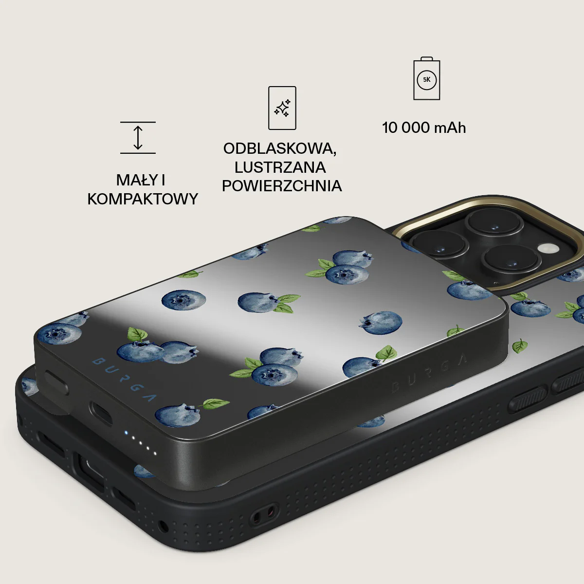 Blueberry Muffin - Magnetyczny power bank - Image 62