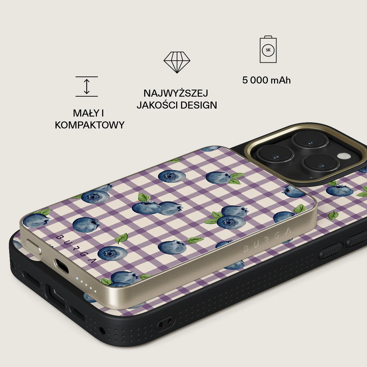 Blueberry Muffin - Magnetyczny power bank - Image 7