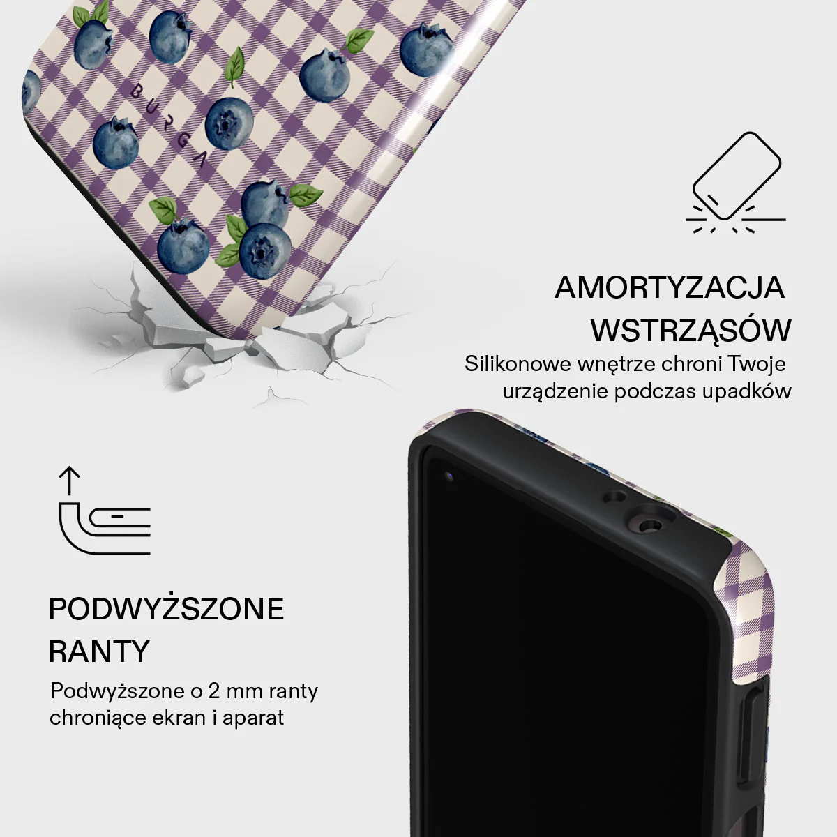 Blueberry Muffin - Motorola Moto G Power 2021 Etui - Image 4