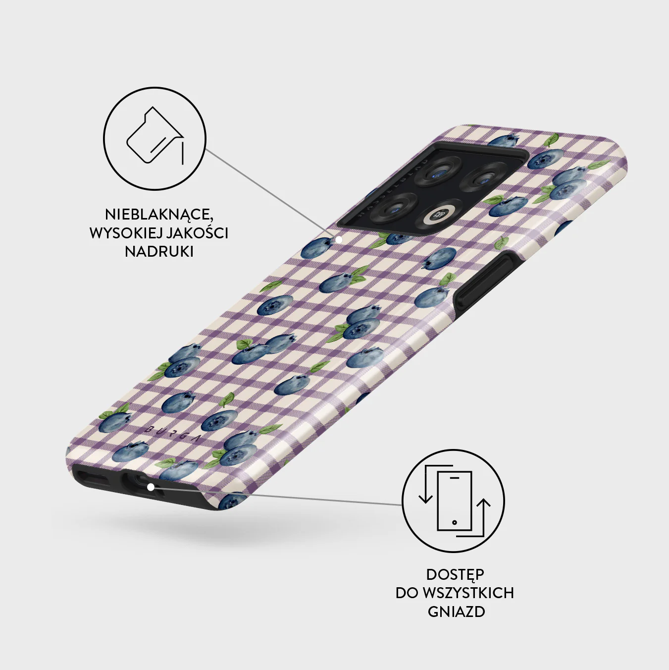 Blueberry Muffin - OnePlus 10 Pro 5G Etui - Image 3