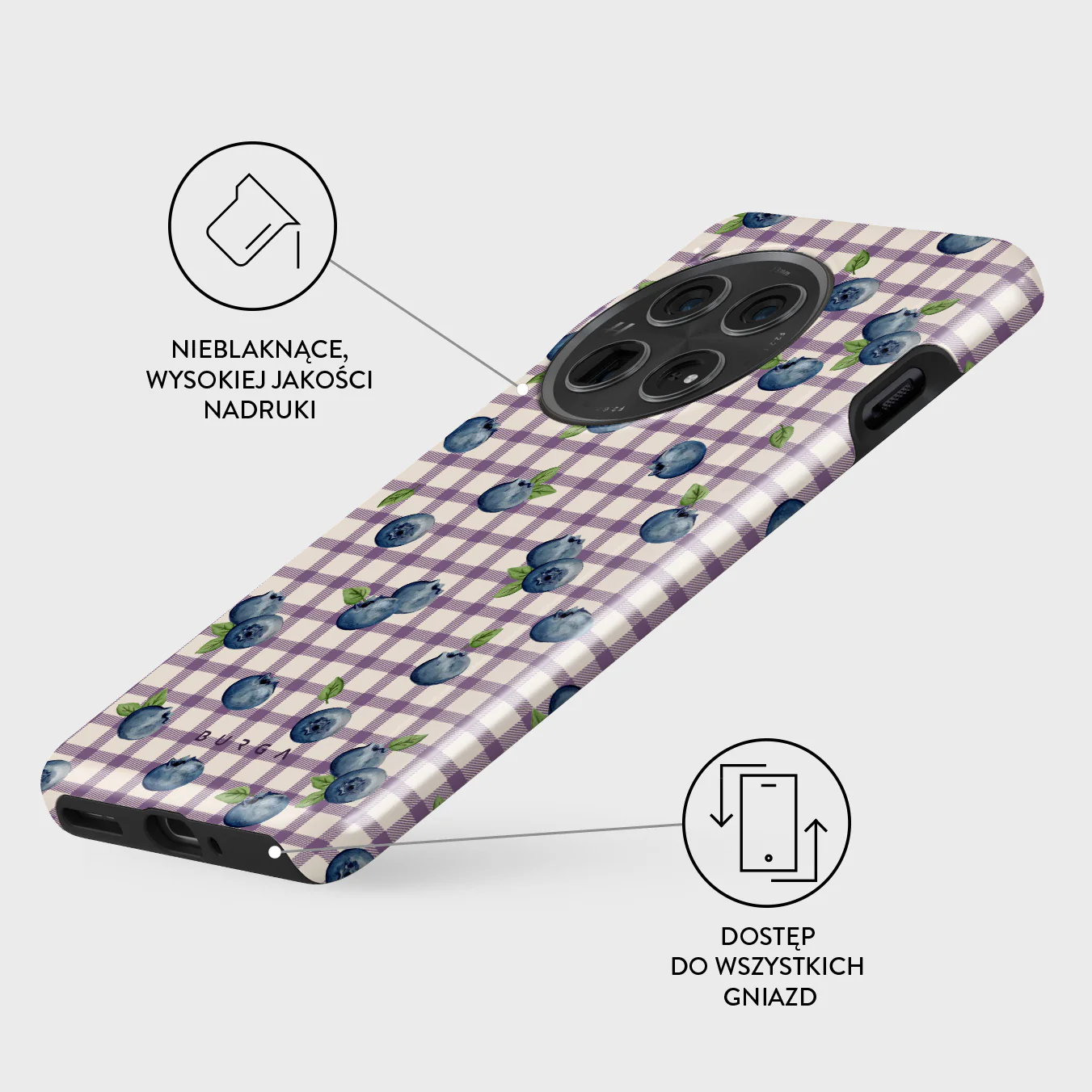 Blueberry Muffin - OnePlus 12 Etui - Image 3