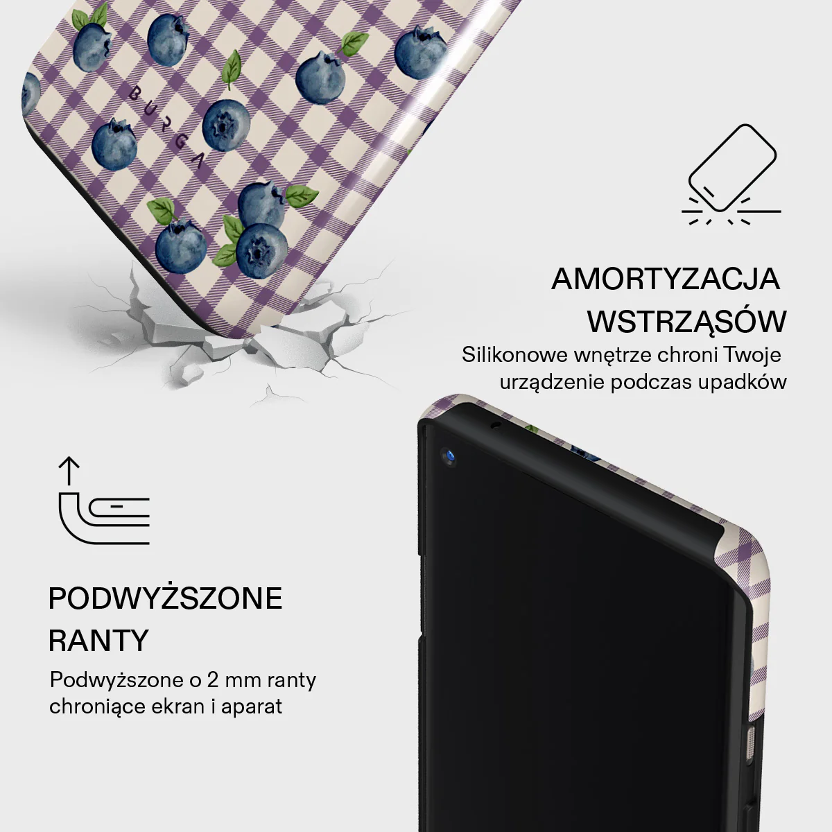 Blueberry Muffin - OnePlus 8 Etui - Image 4