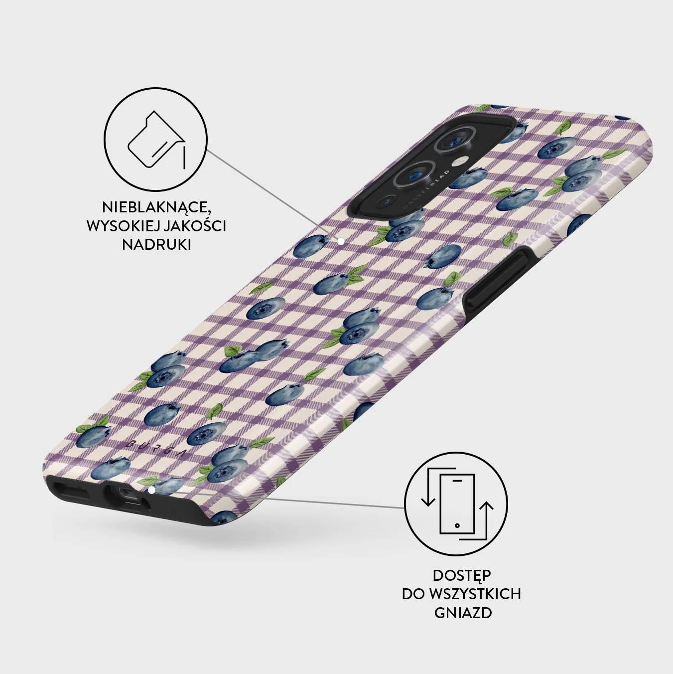 Blueberry Muffin - OnePlus 9 Etui - Image 3