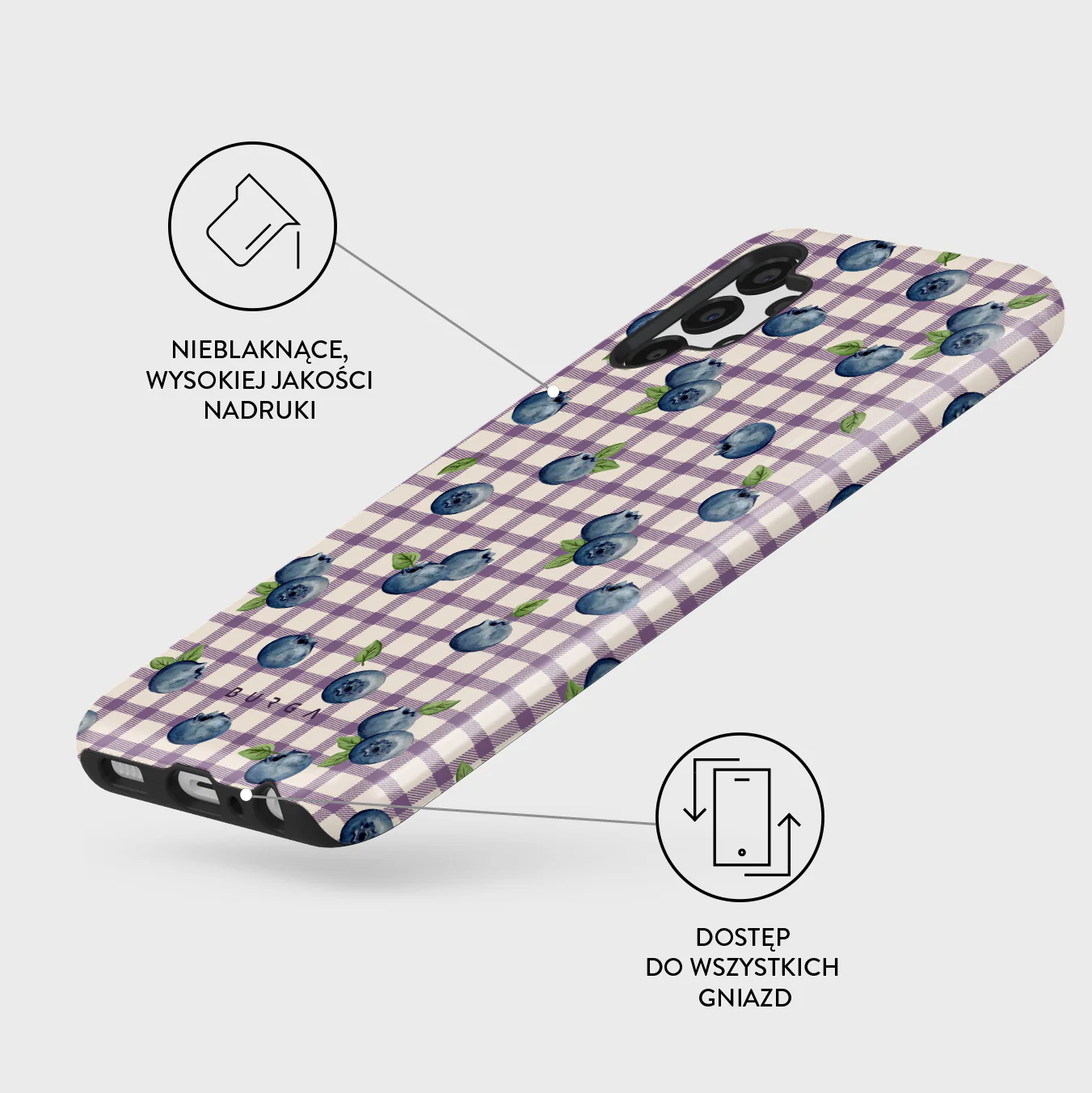 Blueberry Muffin - Samsung Galaxy A13 4G Etui - Image 3