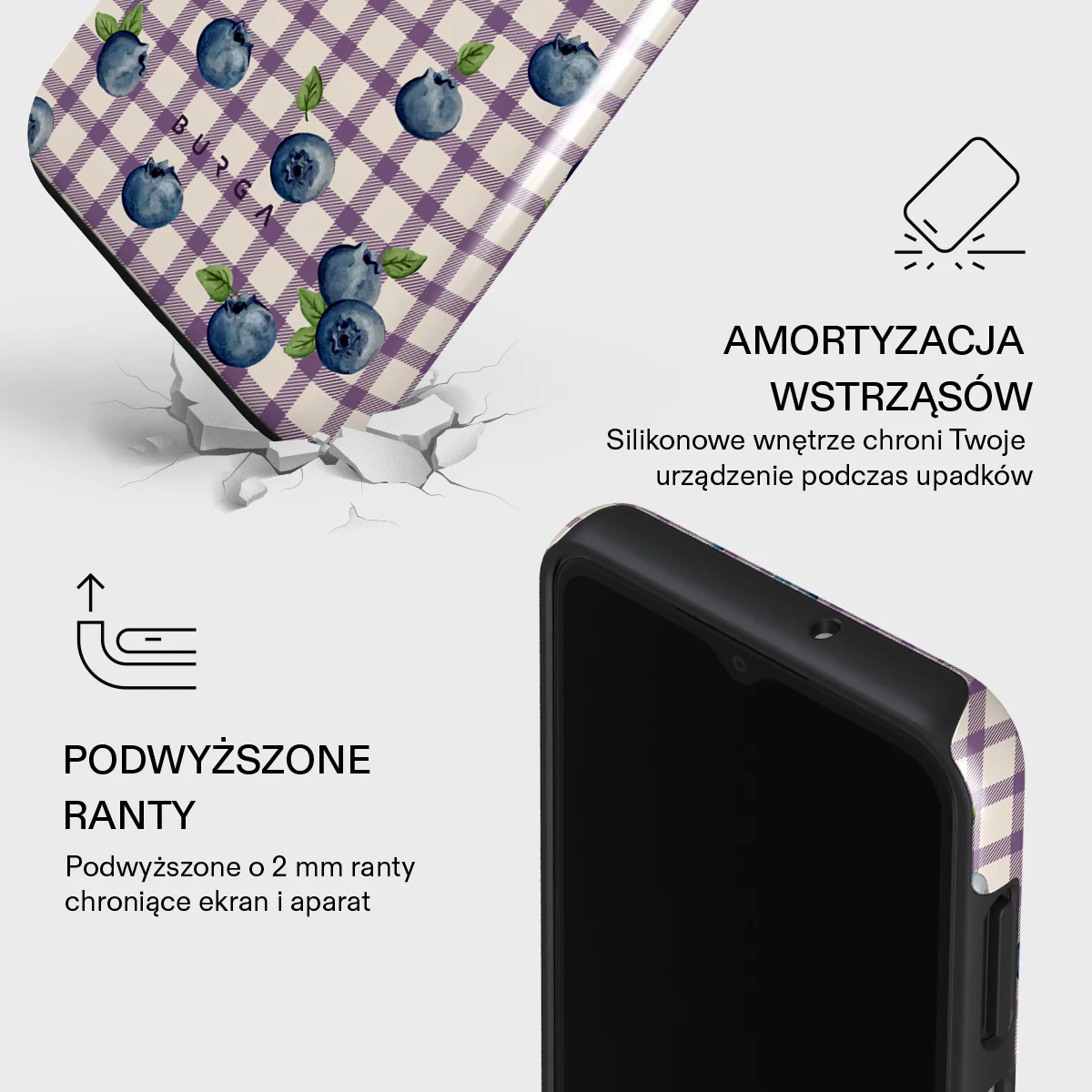 Blueberry Muffin - Samsung Galaxy A13 4G Etui - Image 4