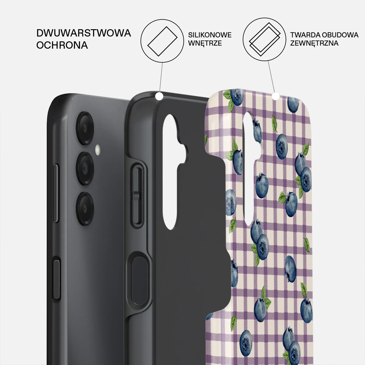 Blueberry Muffin - Samsung Galaxy A25 Etui - Image 2