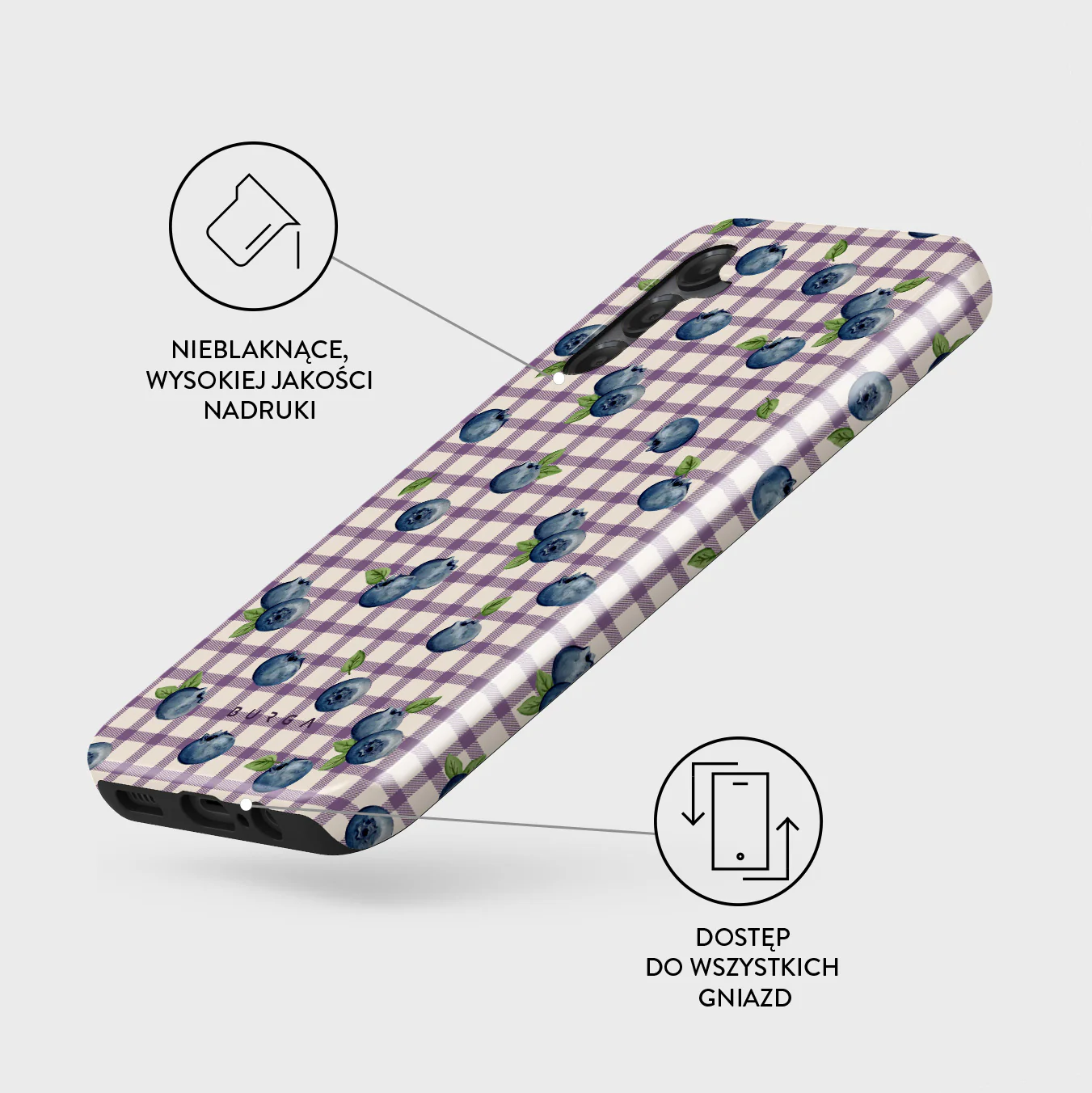 Blueberry Muffin - Samsung Galaxy A25 Etui - Image 3