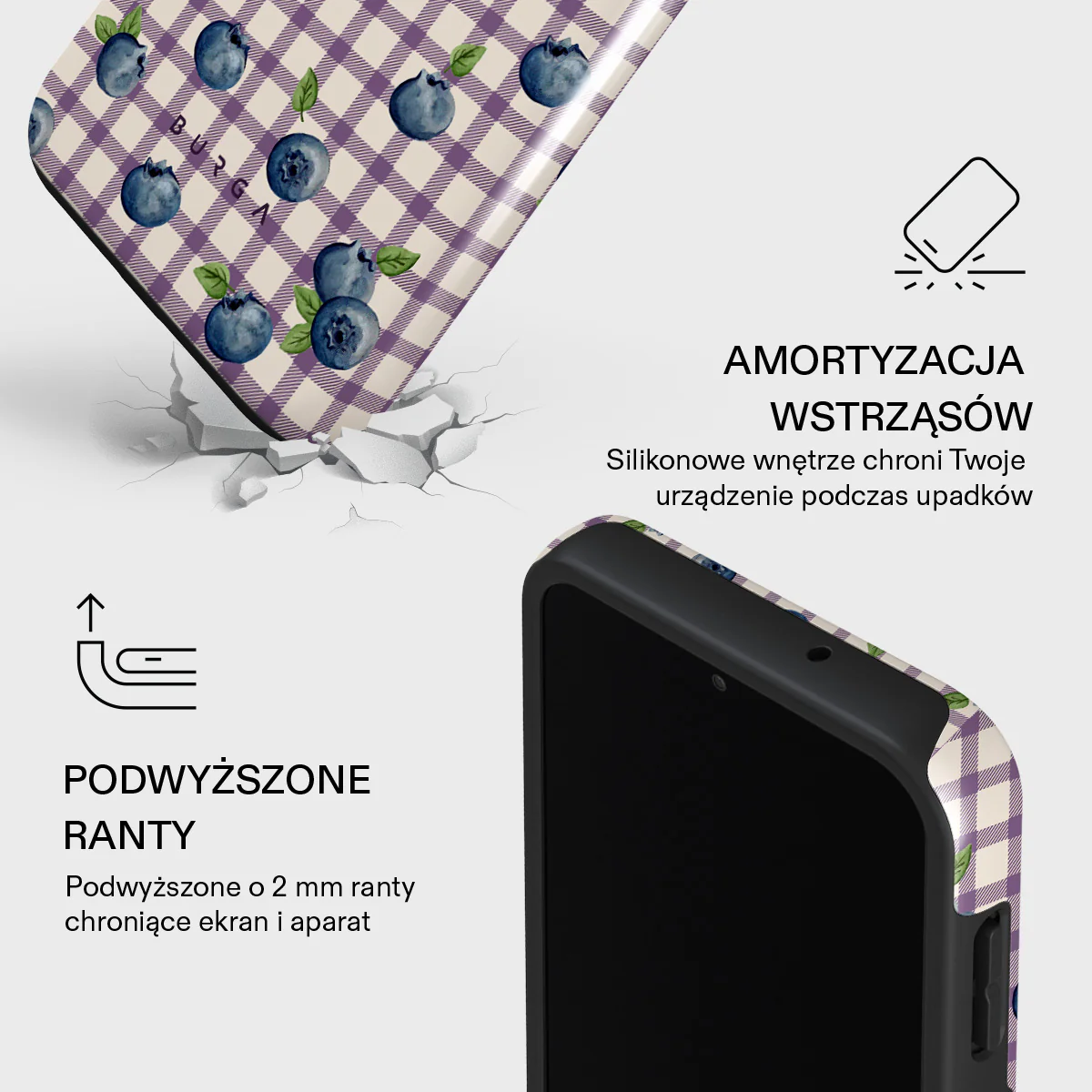 Blueberry Muffin - Samsung Galaxy A25 Etui - Image 4