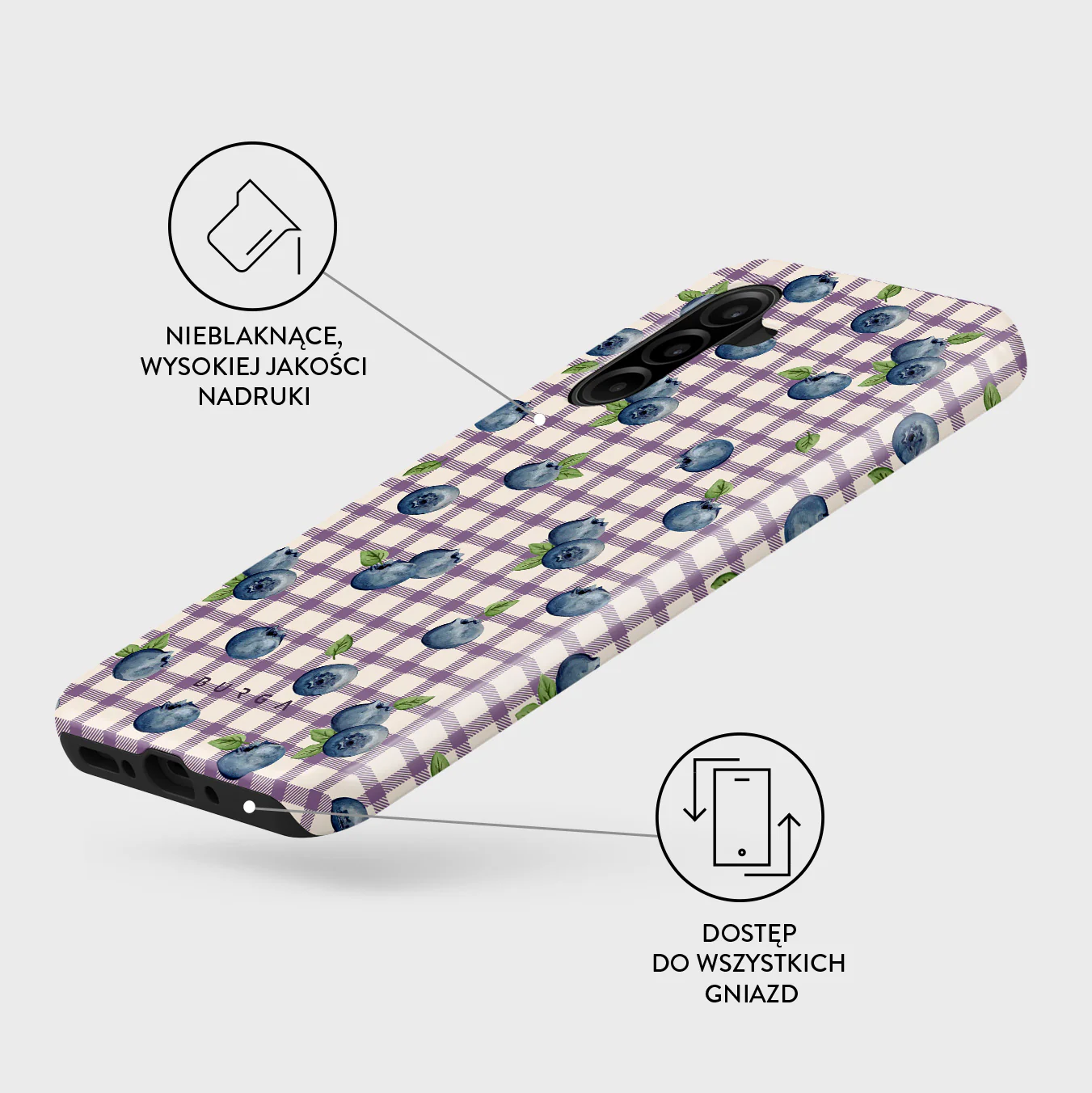 Blueberry Muffin - Samsung Galaxy A26 5G Etui - Image 3