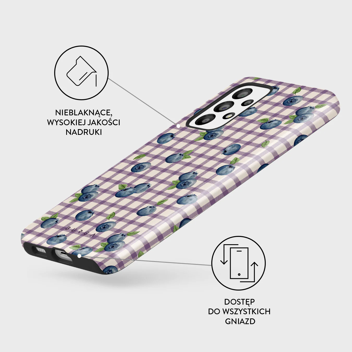 Blueberry Muffin - Samsung Galaxy A33 Etui - Image 3