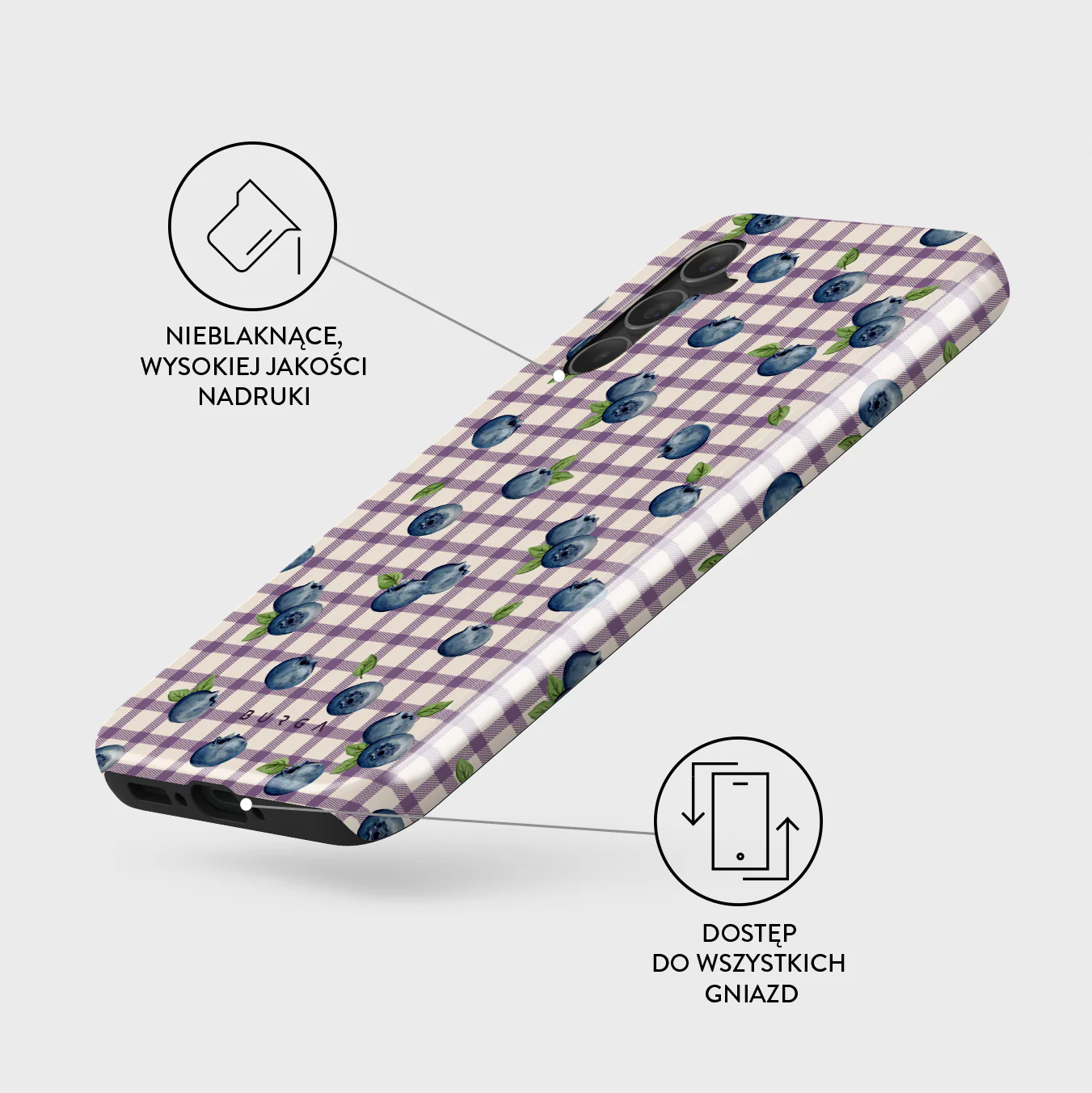 Blueberry Muffin - Samsung Galaxy A34 Etui - Image 3