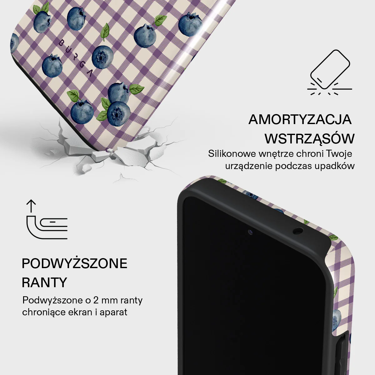 Blueberry Muffin - Samsung Galaxy A34 Etui - Image 4
