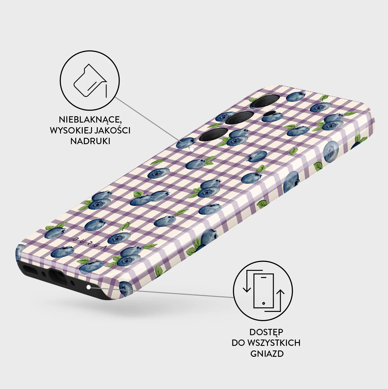 Blueberry Muffin - Samsung Galaxy A35 Etui - Image 3