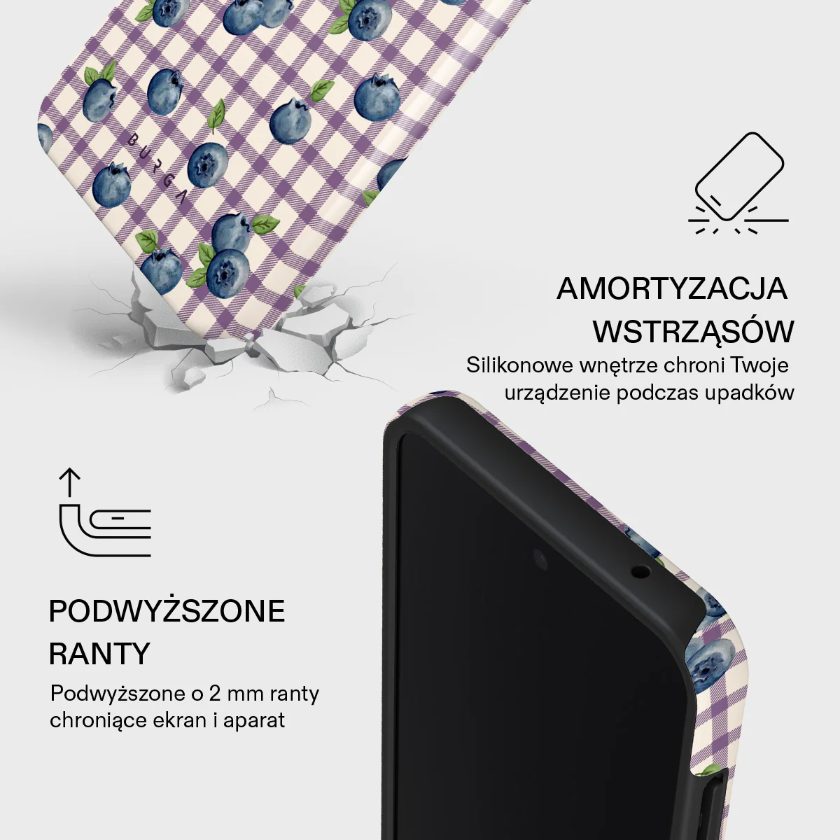 Blueberry Muffin - Samsung Galaxy A35 Etui - Image 4
