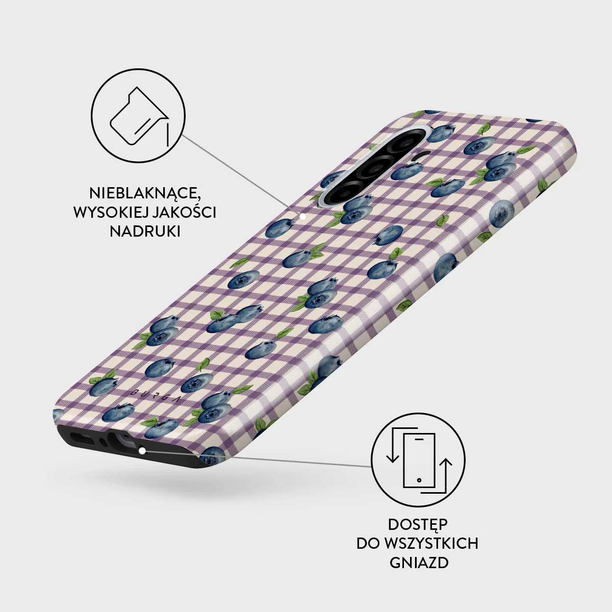 Blueberry Muffin - Samsung Galaxy A36 5G Etui - Image 3