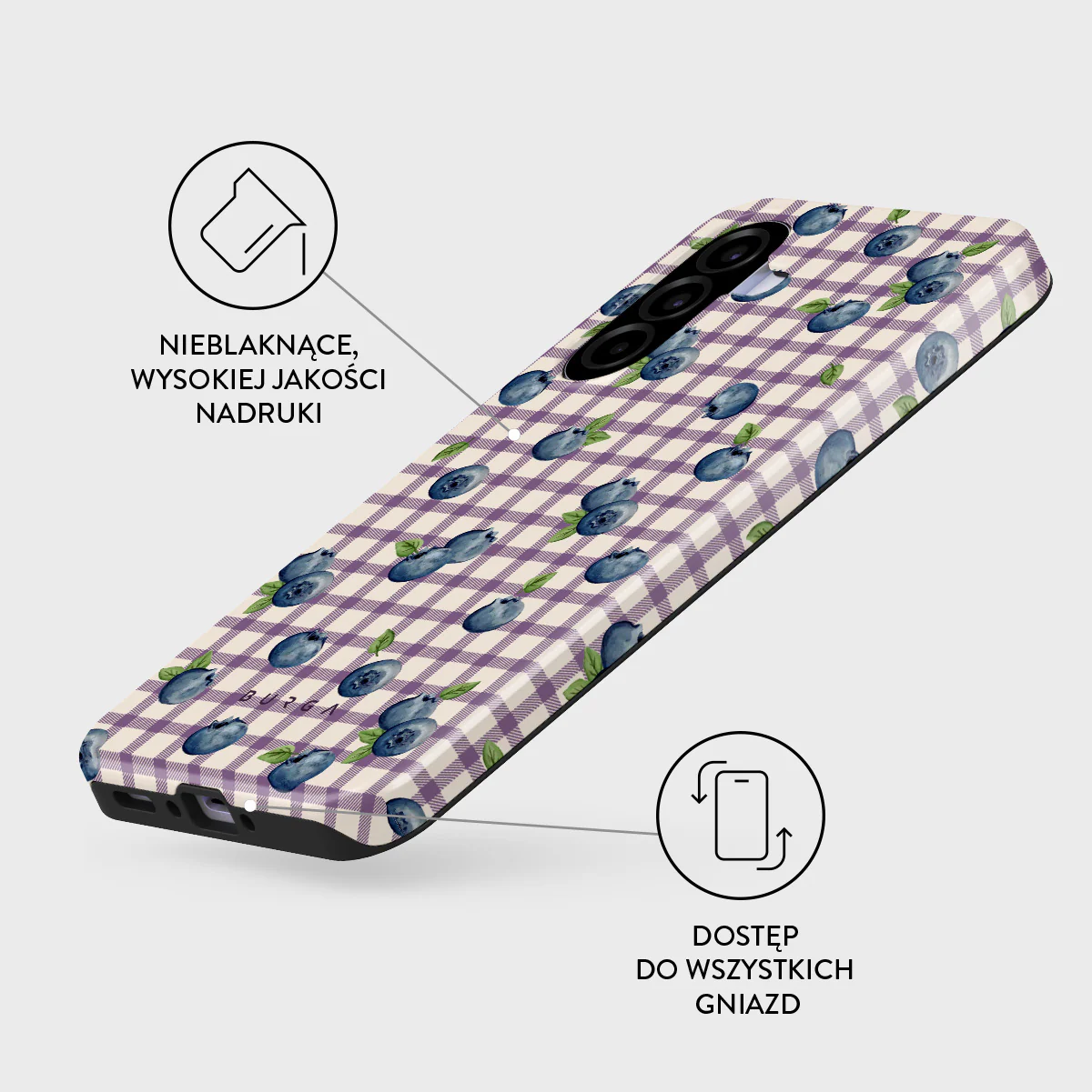 Blueberry Muffin - Samsung Galaxy A37 5G Etui - Image 3