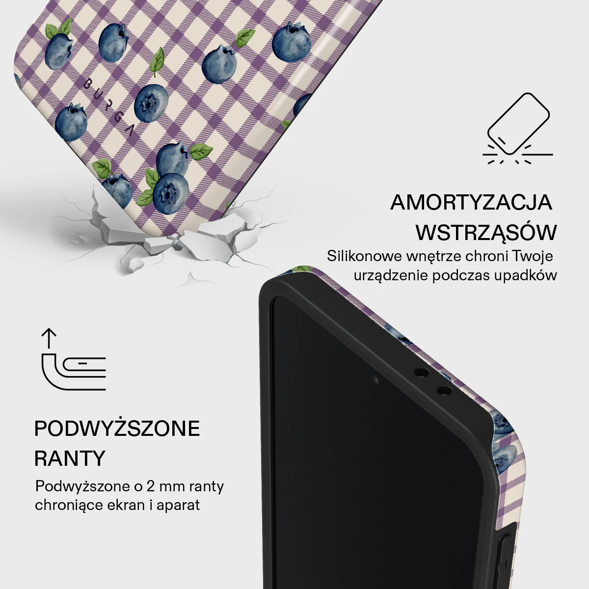 Blueberry Muffin - Samsung Galaxy A37 5G Etui - Image 4
