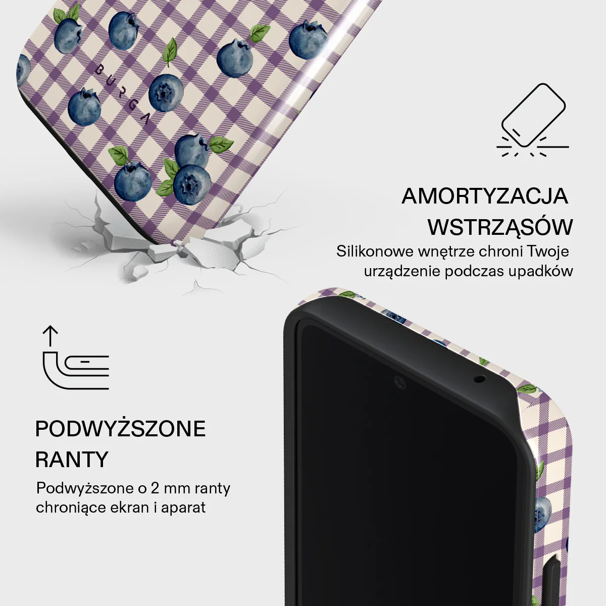 Blueberry Muffin - Samsung Galaxy A54 Etui - Image 4
