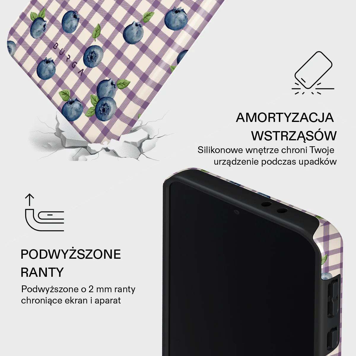 Blueberry Muffin - Samsung Galaxy A56 5G Etui - Image 4