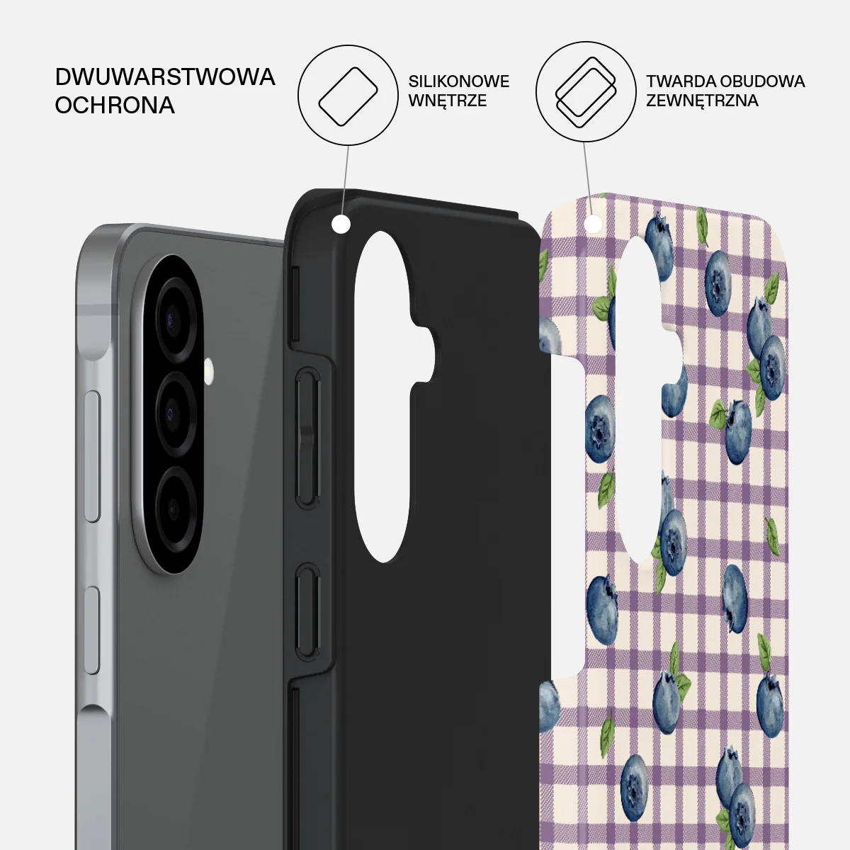 Blueberry Muffin - Samsung Galaxy A57 5G Etui - Image 2