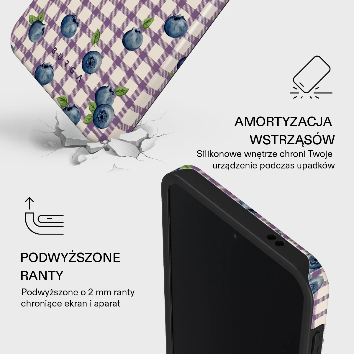 Blueberry Muffin - Samsung Galaxy A57 5G Etui - Image 4