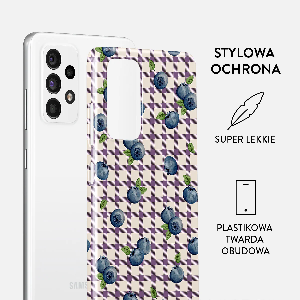 Blueberry Muffin - Samsung Galaxy A72 4G / 5G Etui - Image 2