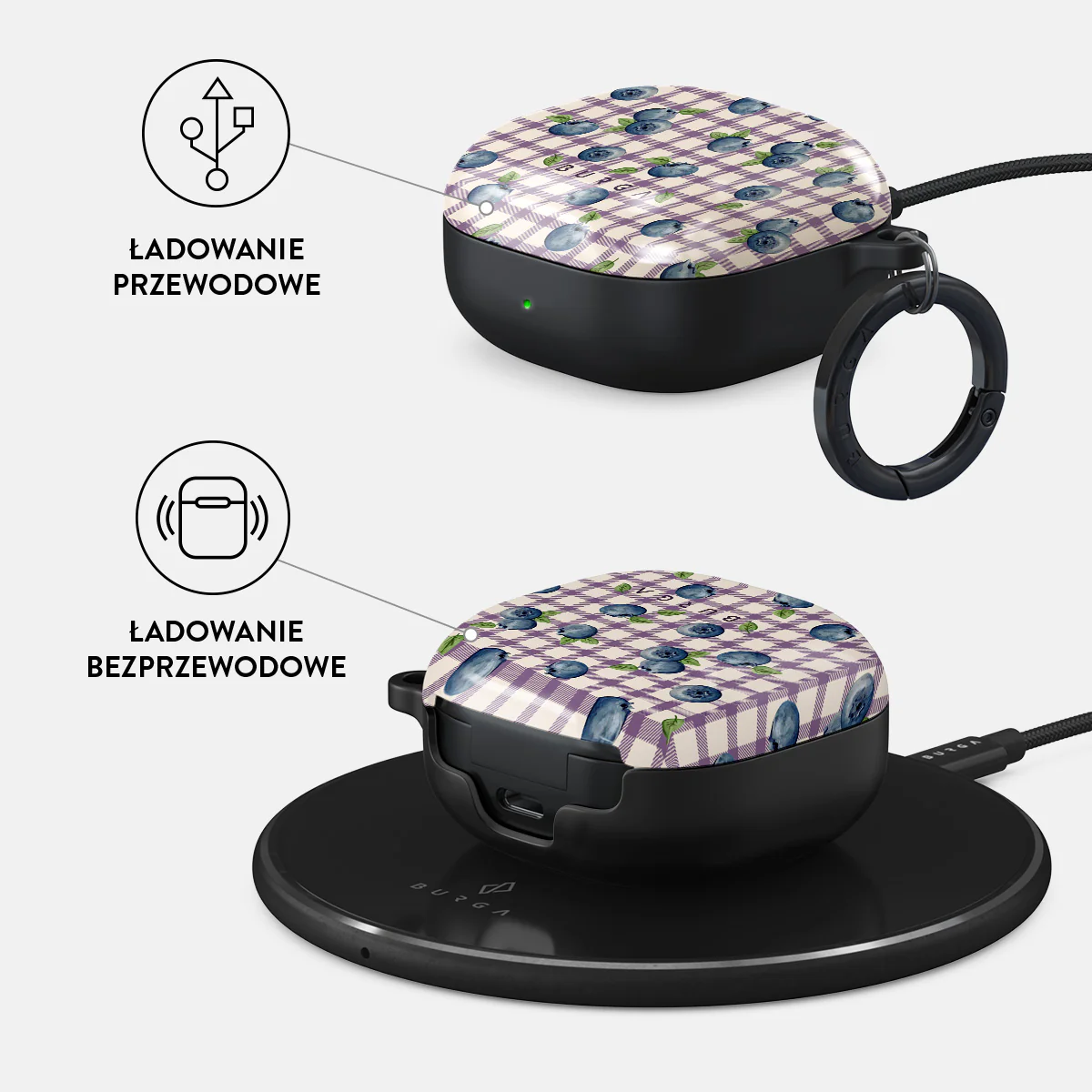 Blueberry Muffin - Etui na Samsung Galaxy Buds 2 - Image 3