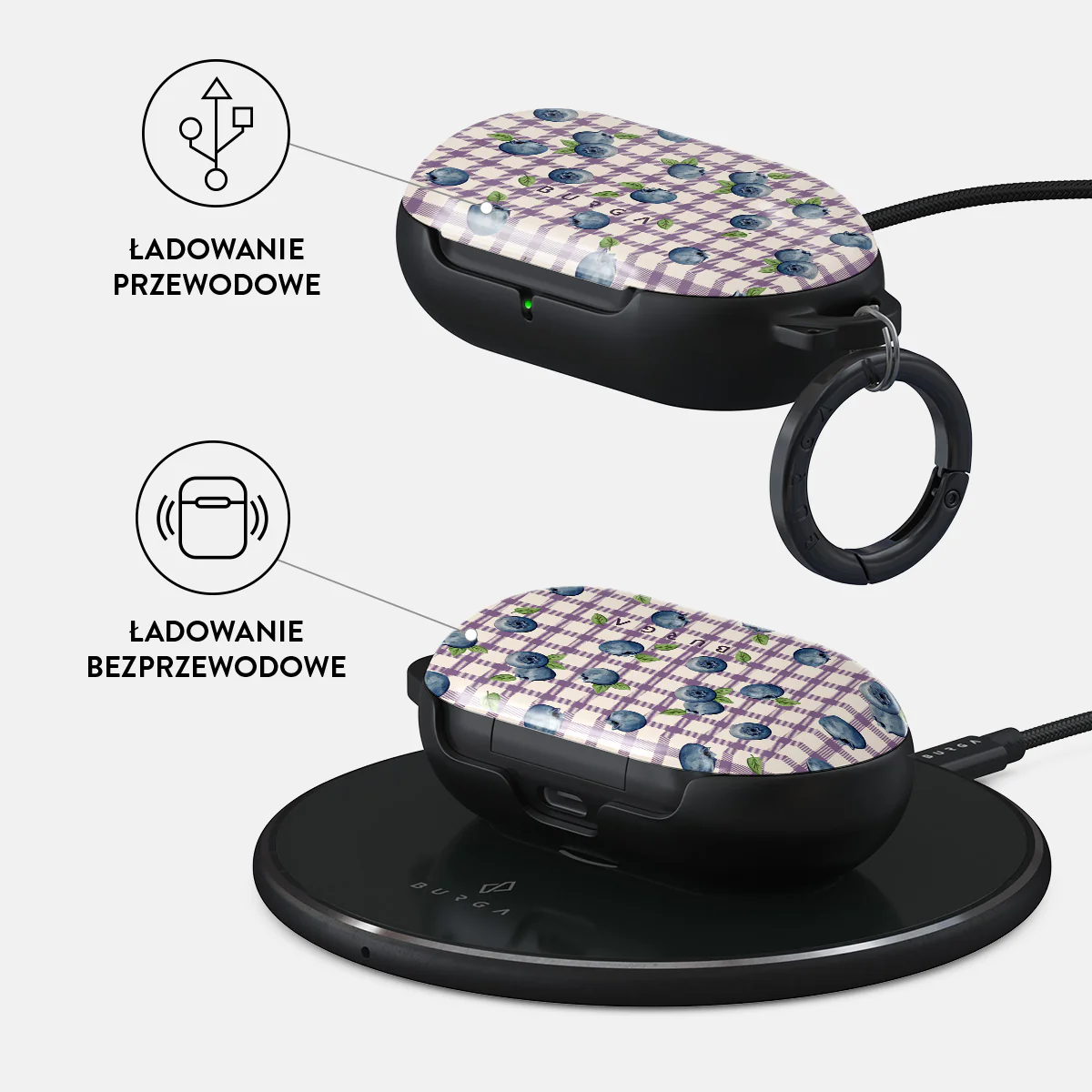 Blueberry Muffin - Etui na Samsung Galaxy Buds Plus - Image 3