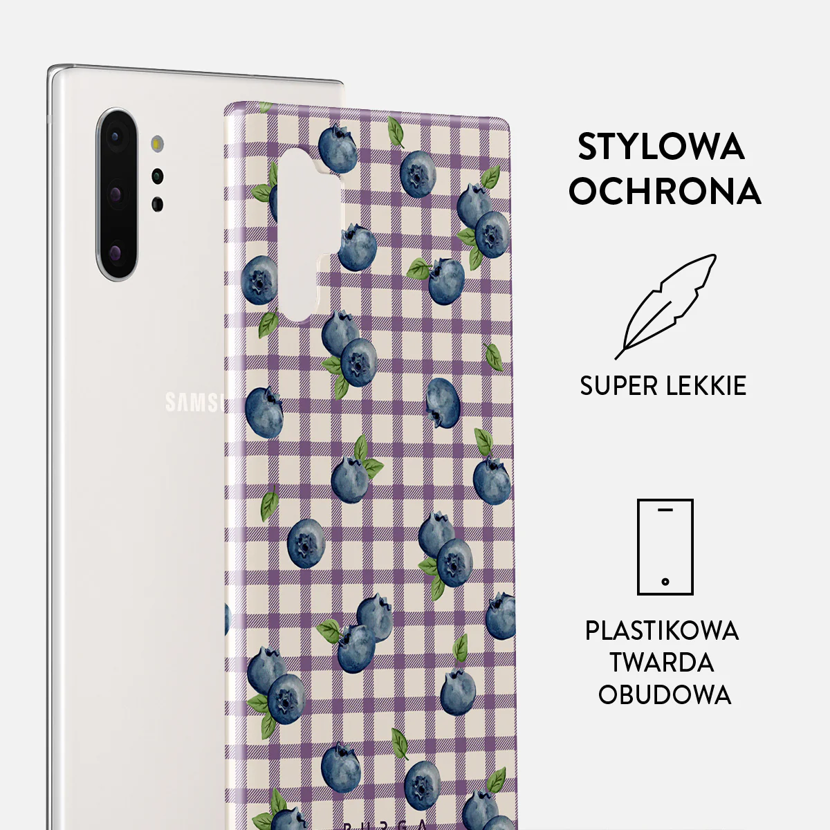 Blueberry Muffin - Samsung Galaxy Note 10 Plus Etui - Image 2