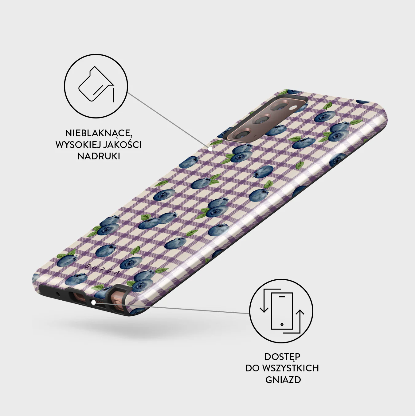 Blueberry Muffin - Samsung Galaxy Note 20 4G / 5G Etui - Image 7
