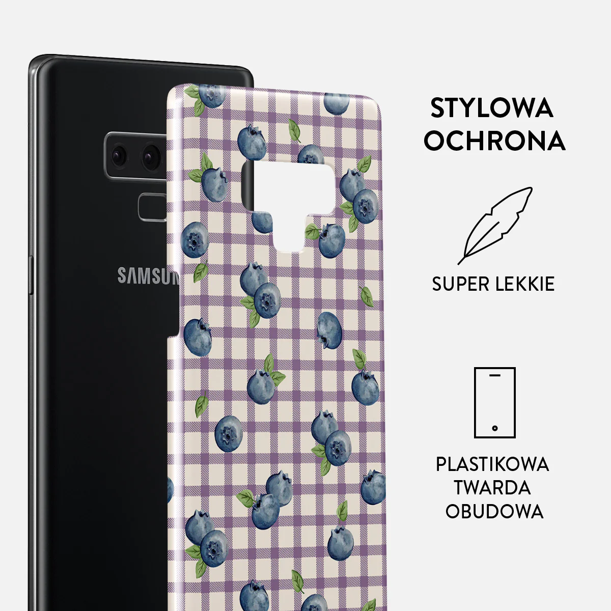 Blueberry Muffin - Samsung Galaxy Note 9 Etui - Image 2