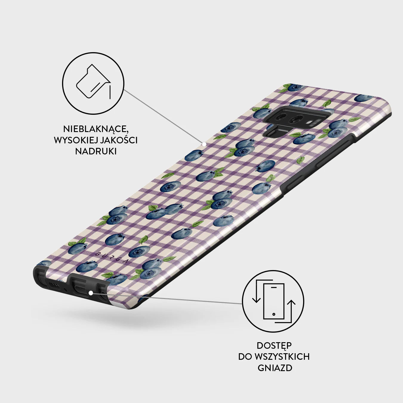 Blueberry Muffin - Samsung Galaxy Note 9 Etui - Image 7
