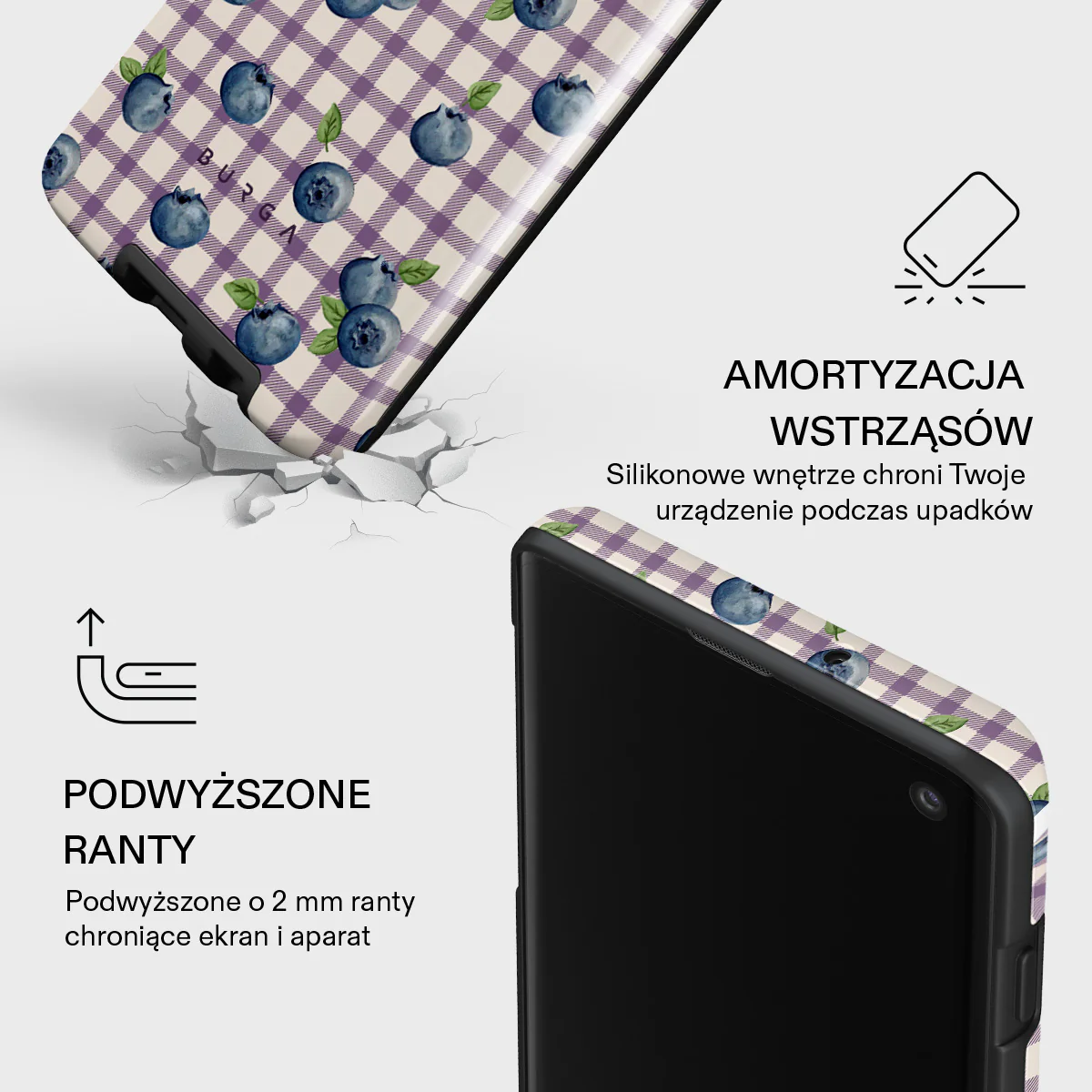 Blueberry Muffin - Samsung Galaxy S10 4G Etui - Image 4
