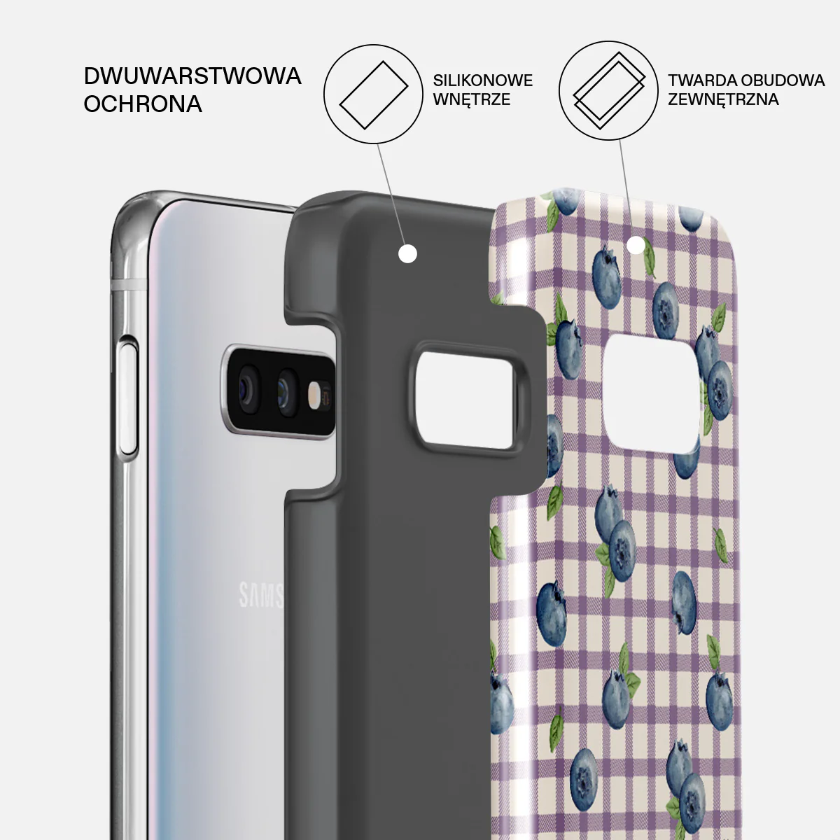 Blueberry Muffin - Samsung Galaxy S10E Etui - Image 2