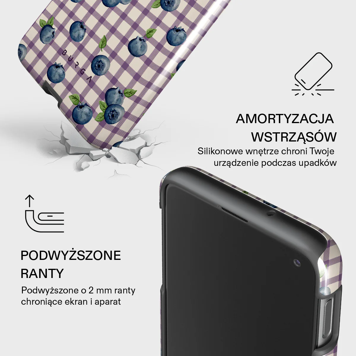 Blueberry Muffin - Samsung Galaxy S10E Etui - Image 4