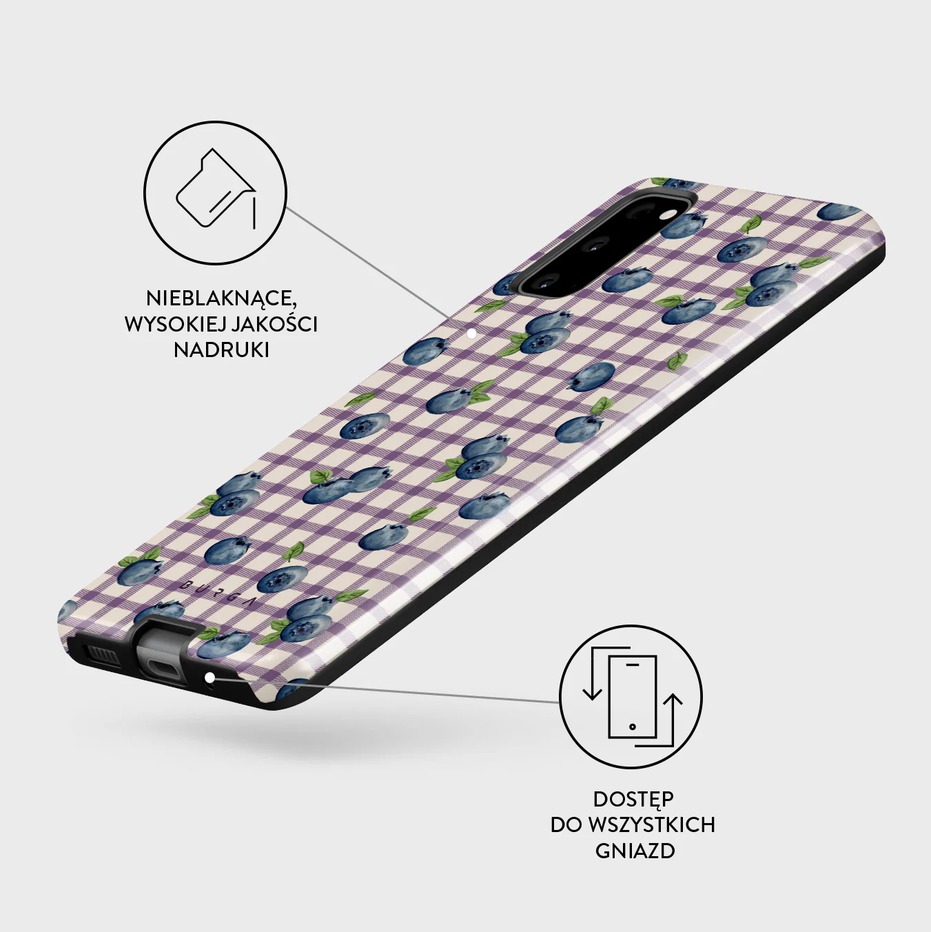 Blueberry Muffin - Samsung Galaxy S20 4G / 5G Etui - Image 7