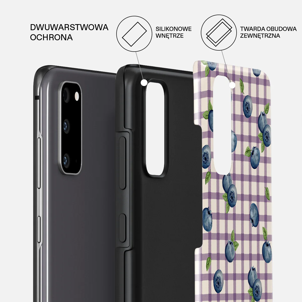 Blueberry Muffin - Samsung Galaxy S20 FE 4G / 5G Etui - Image 2