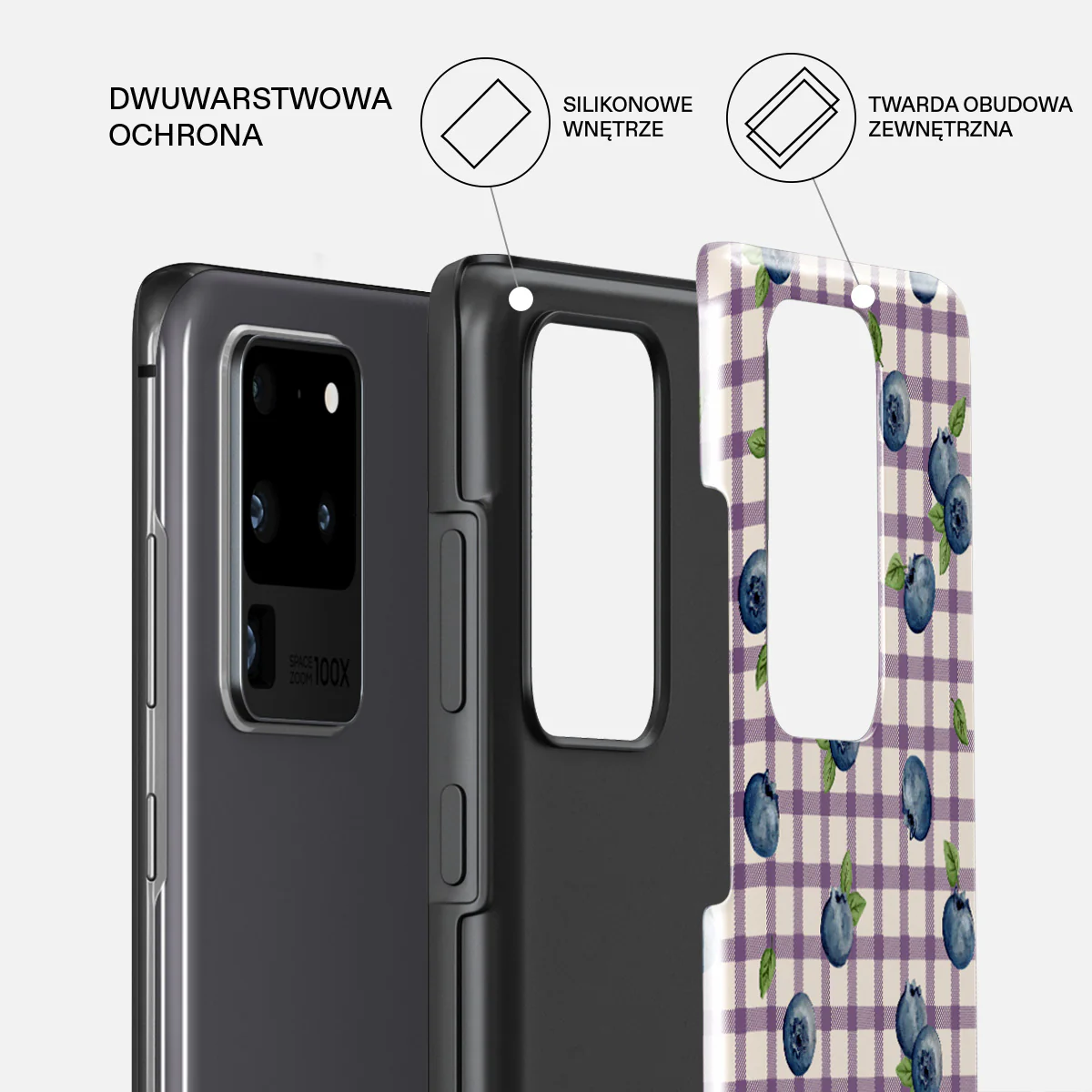 Blueberry Muffin - Samsung Galaxy S20 Ultra 4G / 5G Etui - Image 6