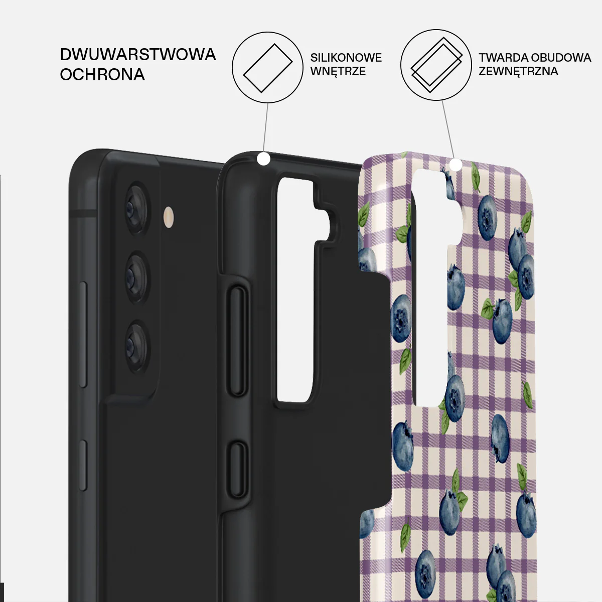 Blueberry Muffin - Samsung Galaxy S21 FE Etui - Image 2