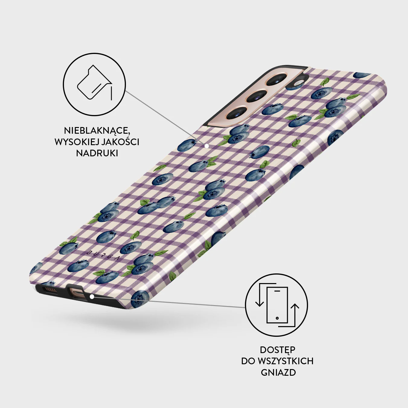 Blueberry Muffin - Samsung Galaxy S21 Plus Etui - Image 3